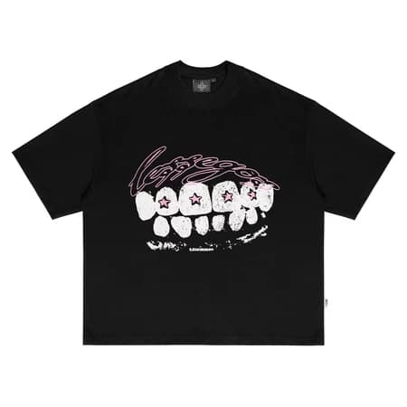 Lessegos Boxy Tshirt Dicenity Heavy Weight 16s Hitam