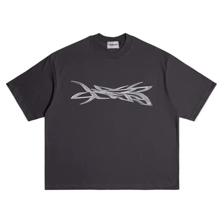 Lessegos Boxy Tshirt Emblematic 24s Dark Grey