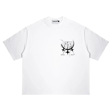 Lessegos Boxy Tshirt Medival Putih