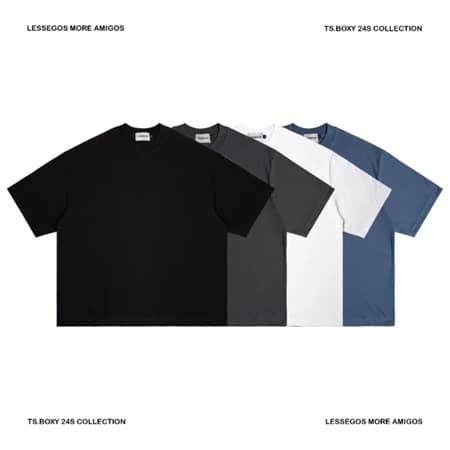 Lessegos Boxy Tshirt Polos 24s