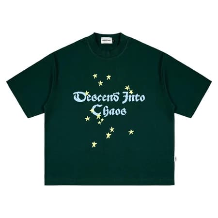 Lessegos Boxy Tshirt Sorcery Heavy Weight 16s Green