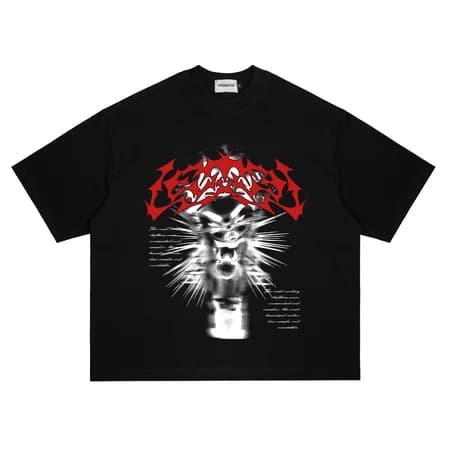 Lessegos Boxy Tshirt Torad Hitam