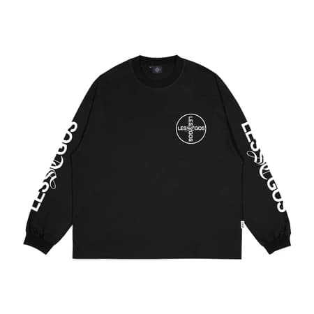 Lessegos Longsleeve Boxy Fit Venum Hitam