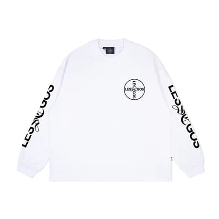 Lessegos Longsleeve Boxy Fit Venum Putih